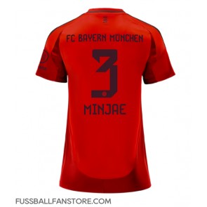 Bayern Munich Kim Min-jae #3 Replik Heimtrikot Damen 2024-25 Kurzarm